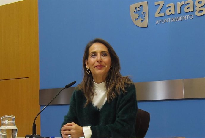 Consejera de Hacienda y Servicios Públicos del Ayuntamiento de Zaragoza, María Navarro.