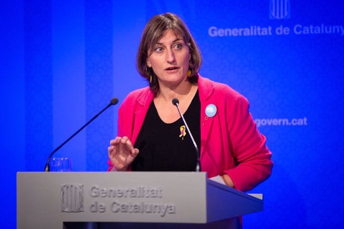 La consellera de Salud de la Generalitat, Alba Vergs
