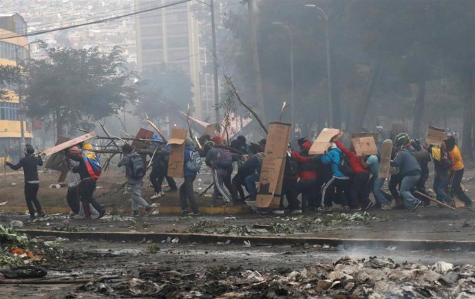 Protestas en Quito