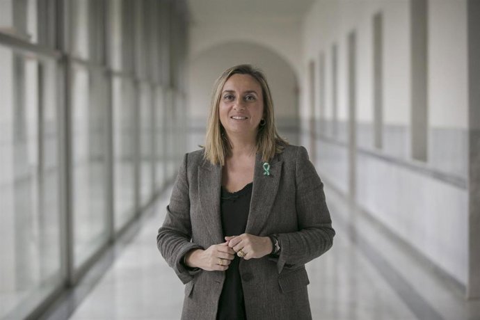 La consejera Fomento, Infraestructura y Ordenación del Territorio de la Junta de Andalucía, Marifrán Carazo, durante una entrevista de Europa Press Andalucía. En Sevilla, a 20 de diciembre de 2019.