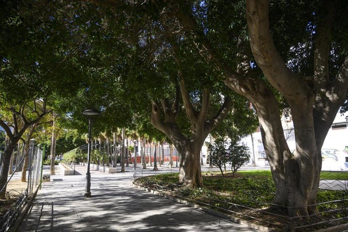 Zonas verdes en la ciudad de Almería