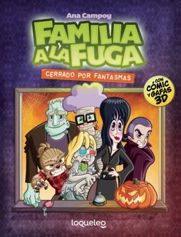Portada de 'Familia a la fuga 3. Cerrado por fantasmas'
