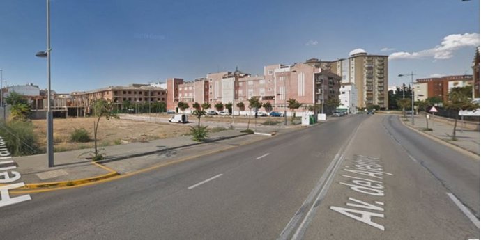 Avenida del Ajedrez de Linares (Jaén) donde se ha registrado el accidente de tráfico