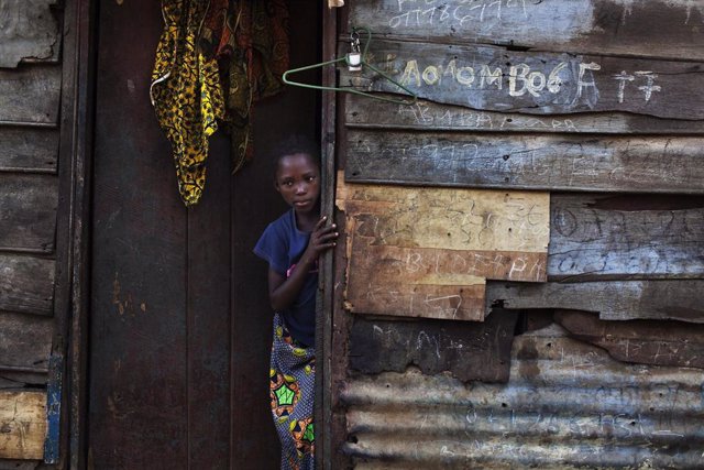 Una niña en Sierra Leona