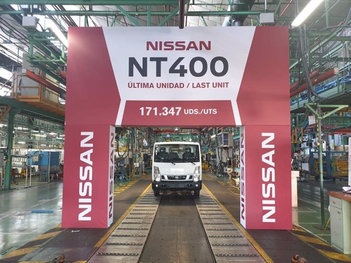 Último vehículo producido en la factoría de Nissan en Ávila.