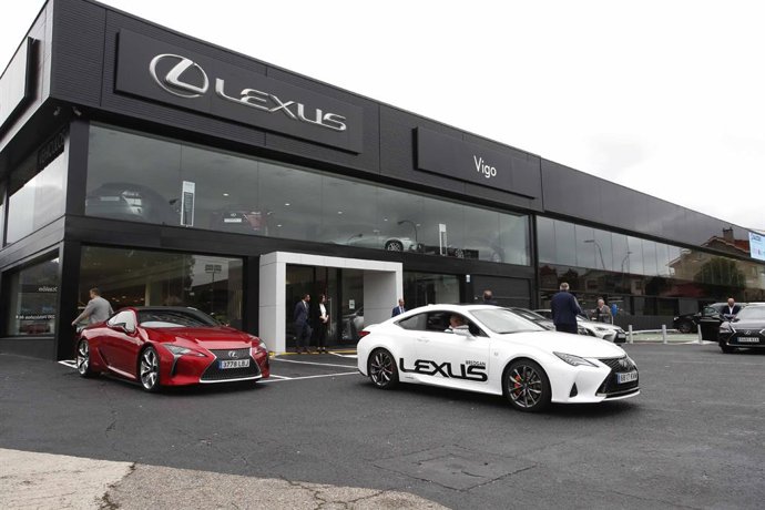 Exterior de las nuevas instalaciones de Lexus, en Vigo.