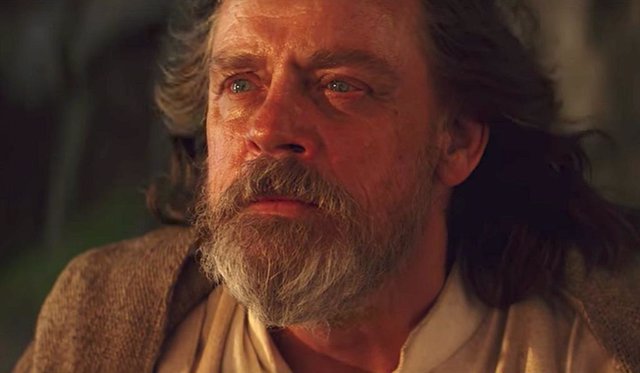 Mark Hamill como Luke Skywalker en Star Wars