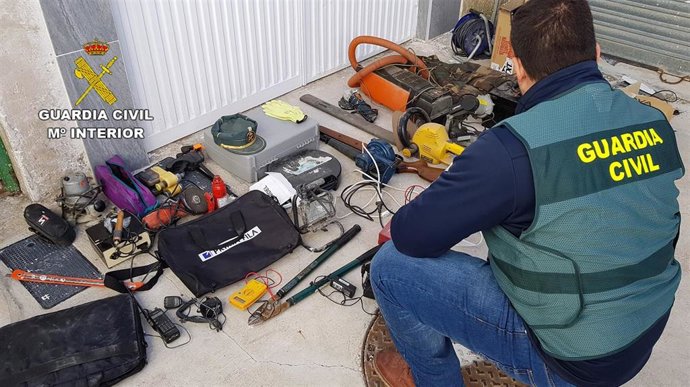 Guardia Civil esclarece una treintena de robos cometidos en viviendas de Jumilla