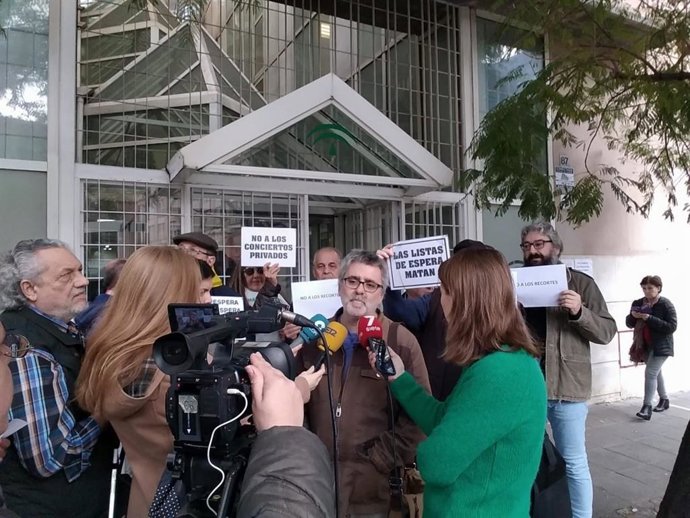 Movilización convocada por la Plataforma Pro Nuevo Centro de Salud Cerro del Águila