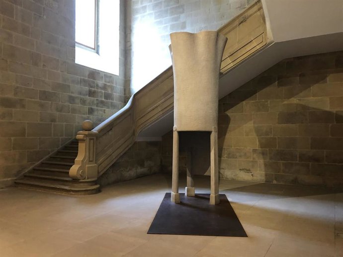 La escultura 'Miracielo segoviano' de José Ramón Anda