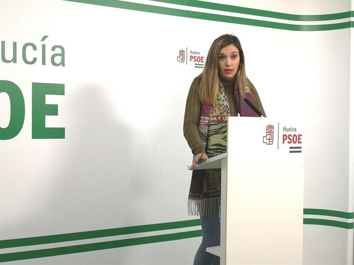 La parlamentaria andaluza por el PSOE de Huelva María Márquez.