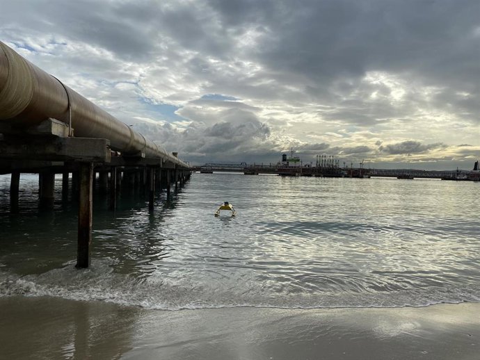 Drones para las inspecciones de las instalaciones marítimas de Cepsa en San Roque