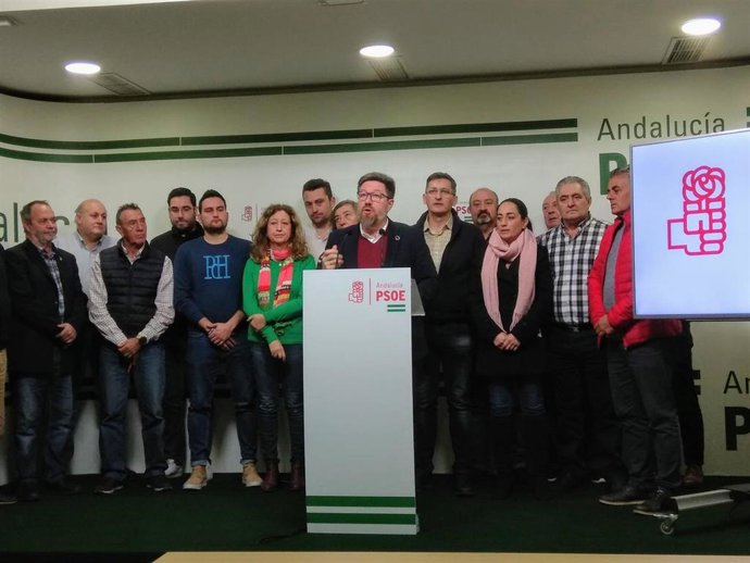 El portavoz adjunto del PSOE-A en el Parlamento Rodrigo Sánchez Haro