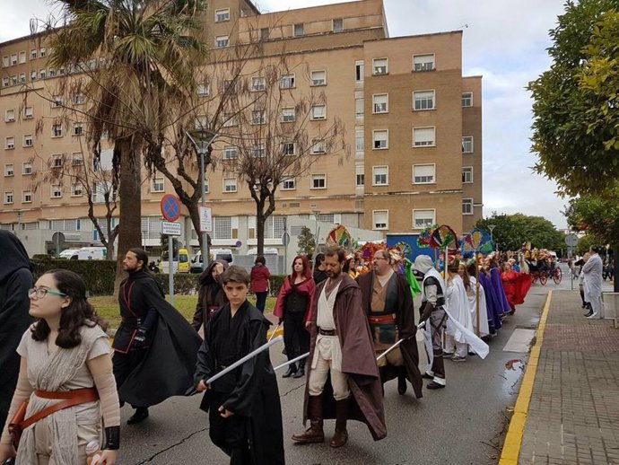 El Cartero Real recoge este viernes las ilusiones de los niños ingresados en el Hospital Virgen del Rocío.
