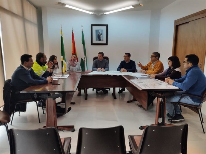 Reunión en Giahsa sobre la situación en Higuera de la Sierra.