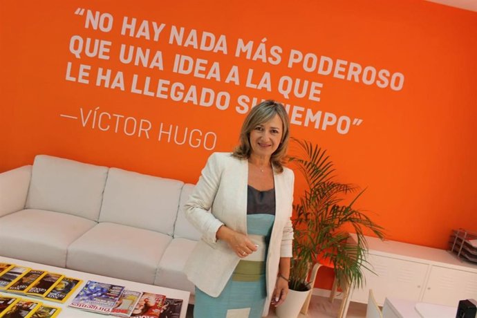 La Diputada De Ciudadanos Por Sevilla En El Parlamento De Andalucía, Ana Llopis.