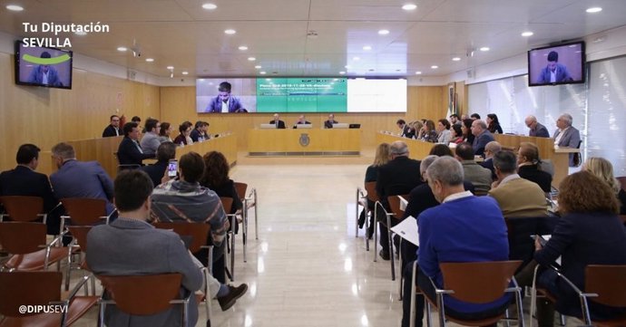 Pleno de la Diputación de Sevilla