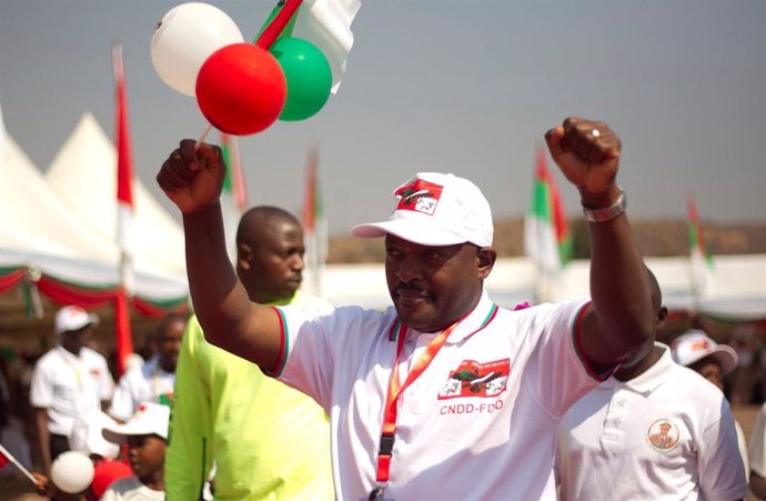 El presidente de Burundi, Pierre Nkurunziza