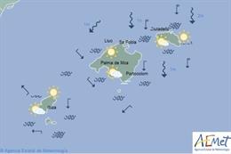 El tiempo en Baleares hoy, 27 de diciembre de 2019