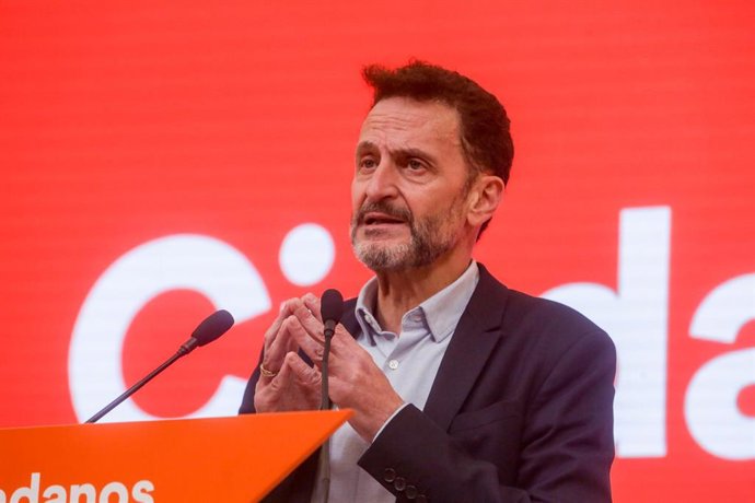 El diputado de Ciudadanos, Edmundo Bal, en rueda de prensa tras la reunión de la Comisión Gestora de Ciudadanos, en Madrid (España), a 23 de diciembre de 2019.