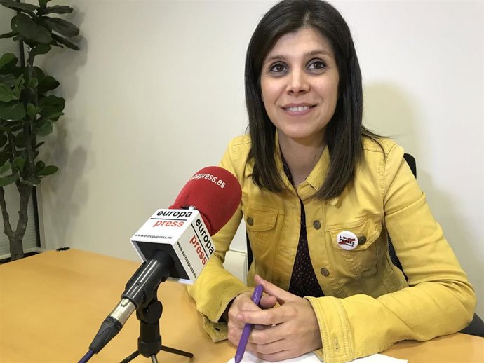La secretaria general adjunta y portavoz de ERC, Marta Vilalta.