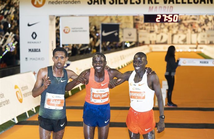 Mande Bushendich, tercero en la San Silvestre Vallecana de 2018