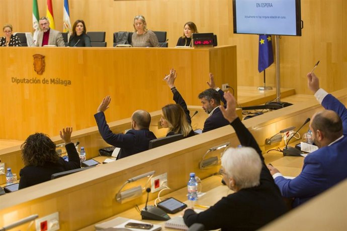 Pleno ordinario de la Diputación de Málaga correspondiente al mes de diciembre