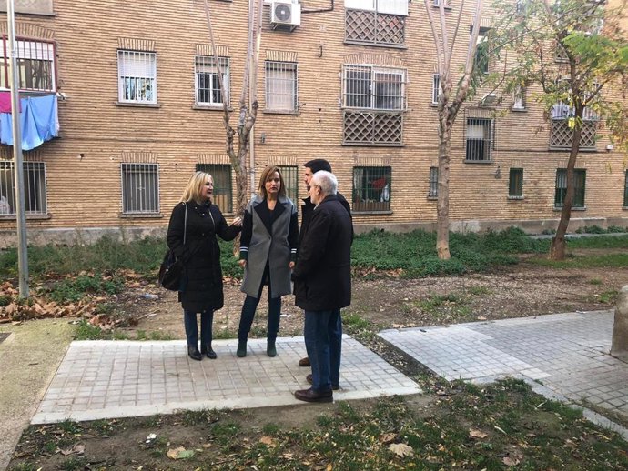 Pilar Alegría (PSOE) en Las Fuentes