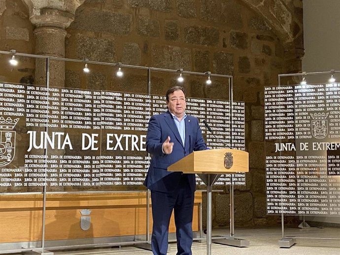 El presidente de la Junta de Extremadura, Guillermo Fernández Vara