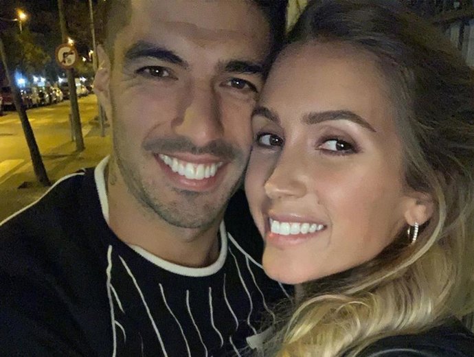 Luis Suárez y Sofía Baldi