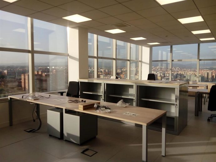 Instalaciones de los dos nuevos juzgados de Sabadell (Barcelona).