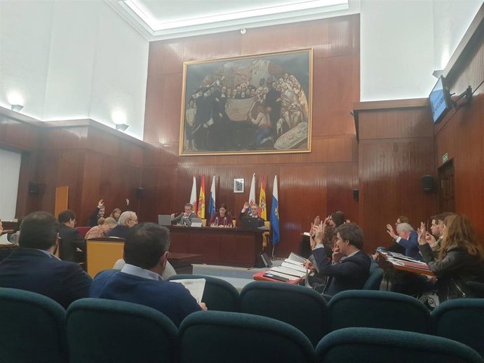 Pleno del Ayuntamiento de Santander