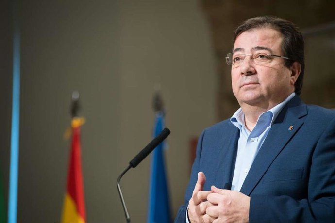 El presidente de la Junta, Guillermo Fernández Vara