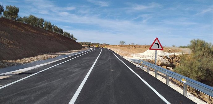 Una carretera en una imagen de archivo