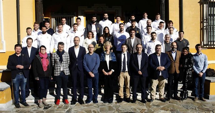 Recepción a la Selección Española de Balonmano