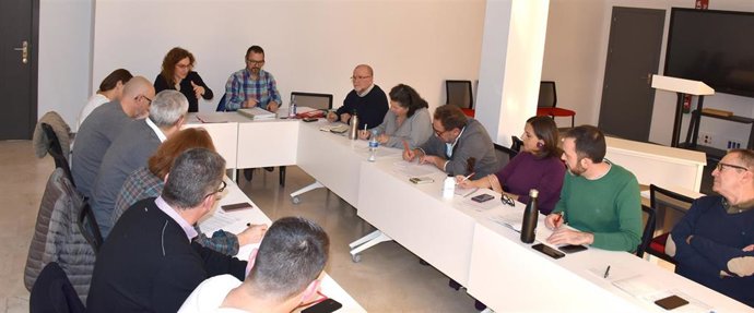 Imagen de la reunión de la Comisión Ejecutiva de Comisiones Obreras de Andalucía.