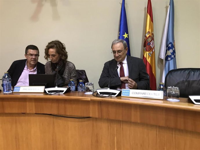 El director de la CRTVG, Alfonso Sánchez Izquierdo, comparece en el Parlamento de Galicia