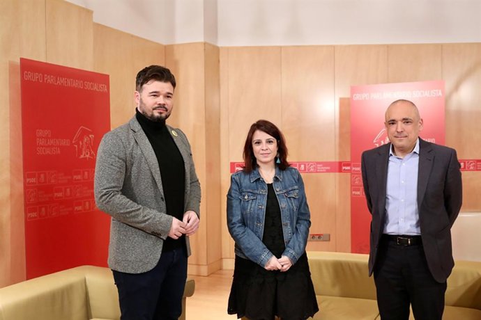 PSOE y ERC se reúnen en Madrid sobre la investidura de Pedro Sánchez "sin avance