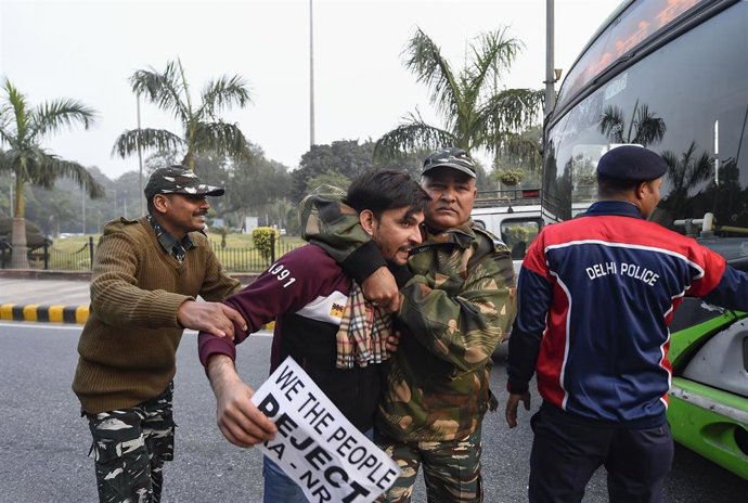 Protestas en India contra la ley de ciudadanía