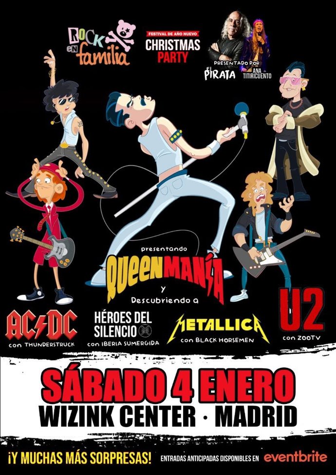 ROCK EN FAMILIA CHRISTMAS PARTY