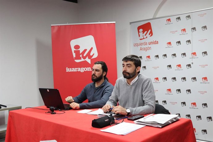 IU apoyará el presupuesto de Aragón para 2020, aunque se podría abstener en la sección de Economía.