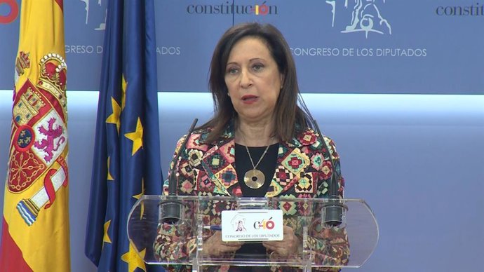 La portaveu parlamentria del grup socialista, Margarita Robles, al Congrés dels Diputats