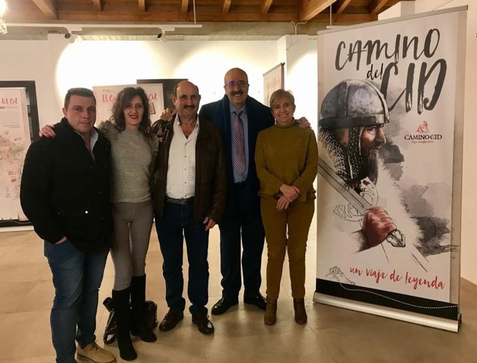 Inauguación de la exposición 'El Camino del Cid'  en Cella.