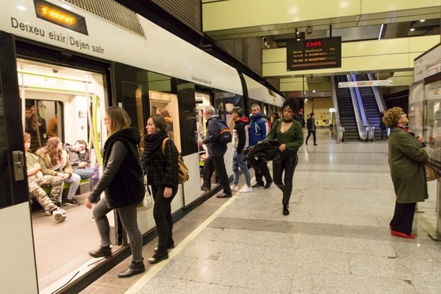 Imagen de una estación de Metrovalencia