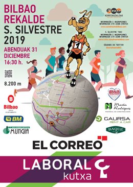 Cartel de la San Silvestre de Rekalde