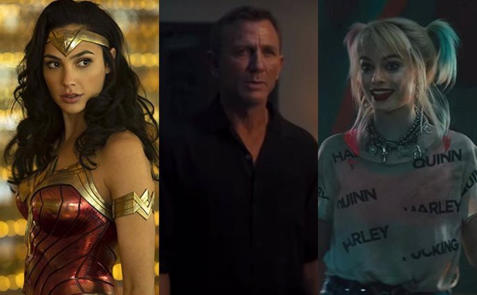Wonder Woman, James Bond y Harley Quinn son algunos de los protagonistas de 2020