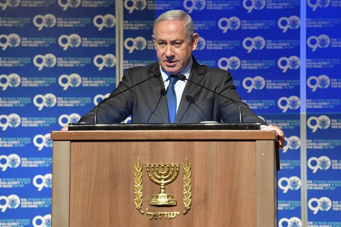 El primer ministro de Israel, Benjamin Netanyahu