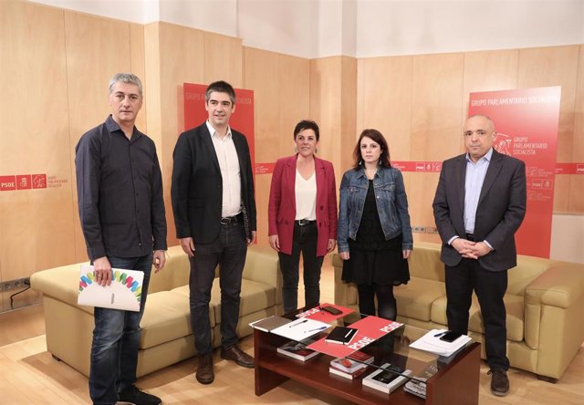 Reunión del PSOE y Bildu