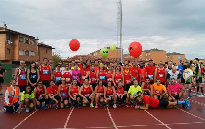 Corredores del Club Atletismo Zancadas