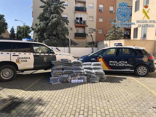 Operación Ángel, en Dos Hermanas (Sevilla), contra el tráfico de marihuana